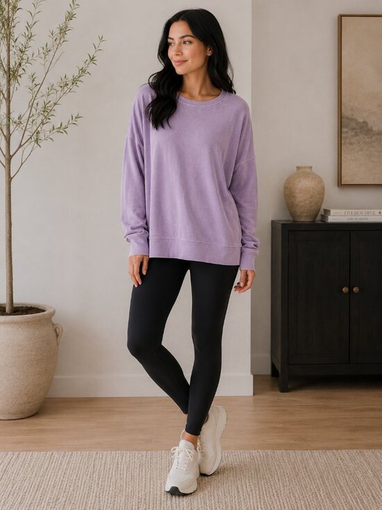Aerie Tops - Aerie Velour Crewneck Sweatshirt